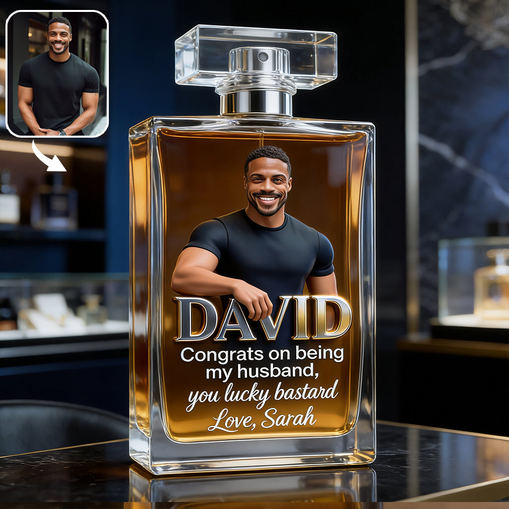 Luxuriöse Geschenke für Männer - Personalisierte nachfüllbare Parfümflasche
