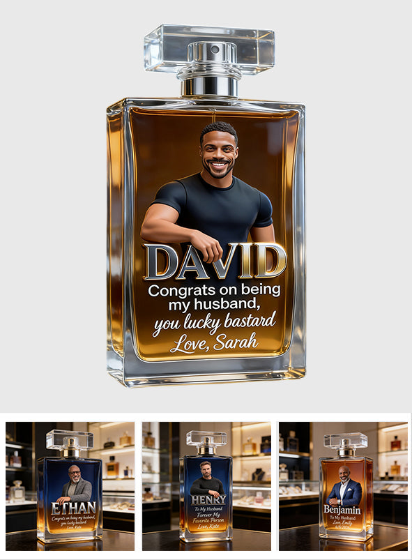 Luxuriöse Geschenke für Männer - Personalisierte nachfüllbare Parfümflasche
