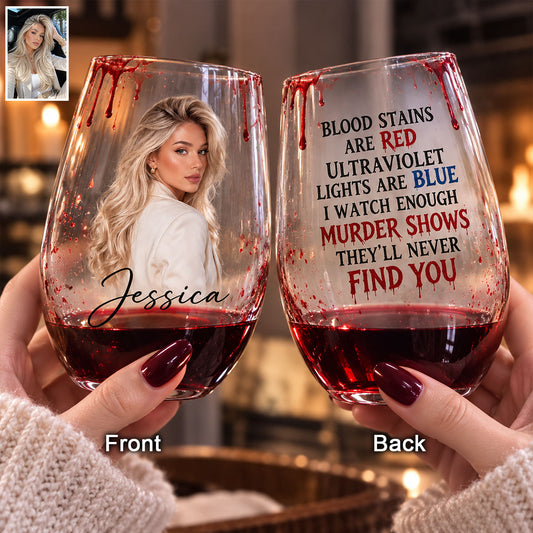 Bloody Sip - Personalisierbares Weinglas