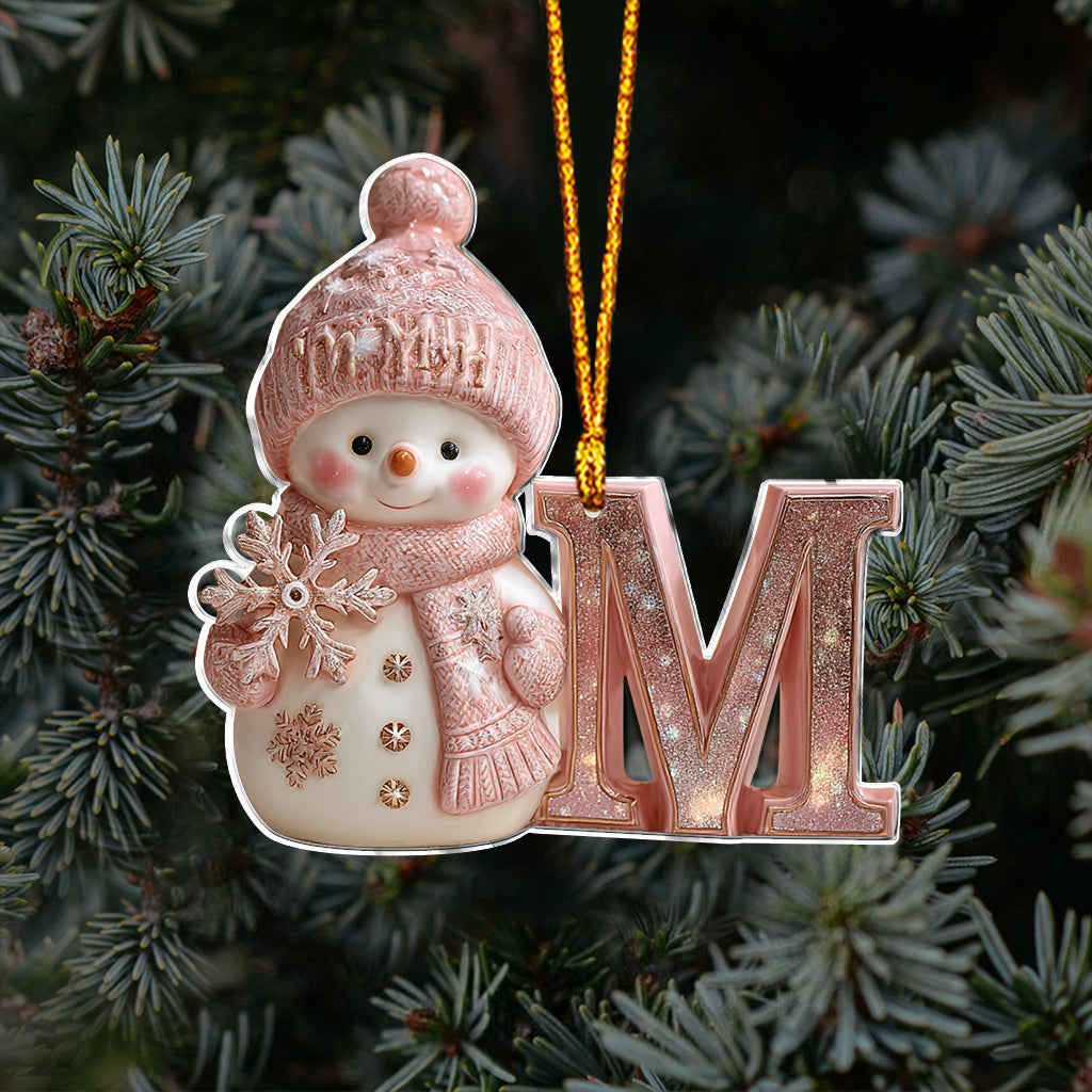Frohe Weihnachten – Personalisierter Familienschmuck