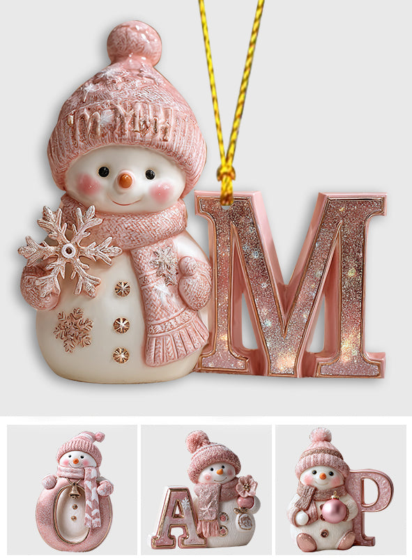 Frohe Weihnachten – Personalisierter Familienschmuck