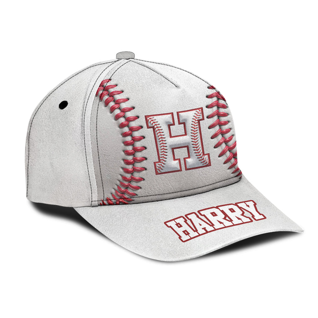 Personalisierte Baseballkappe mit Initialen für Baseballfans – Klassische Baseballkappe mit individueller Gestaltung