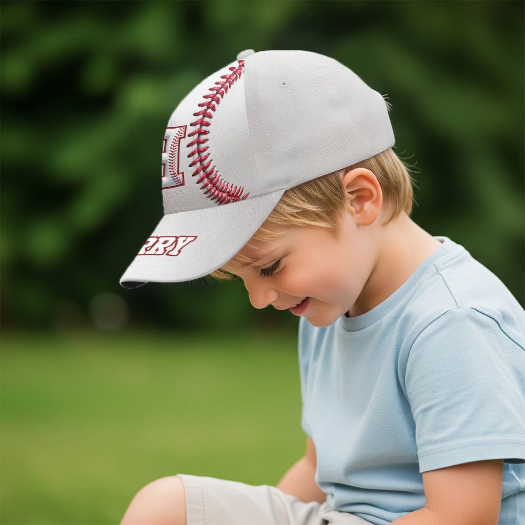 Personalisierte Baseballkappe mit Initialen für Baseballfans – Klassische Baseballkappe mit individueller Gestaltung