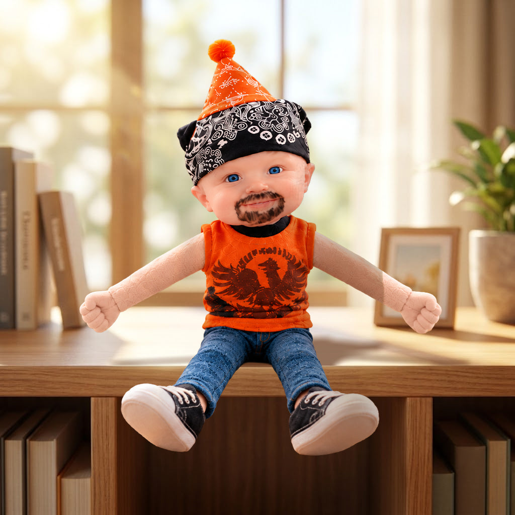 Birthday Gift Idea - Personalized Birthday Posable Plush Doll