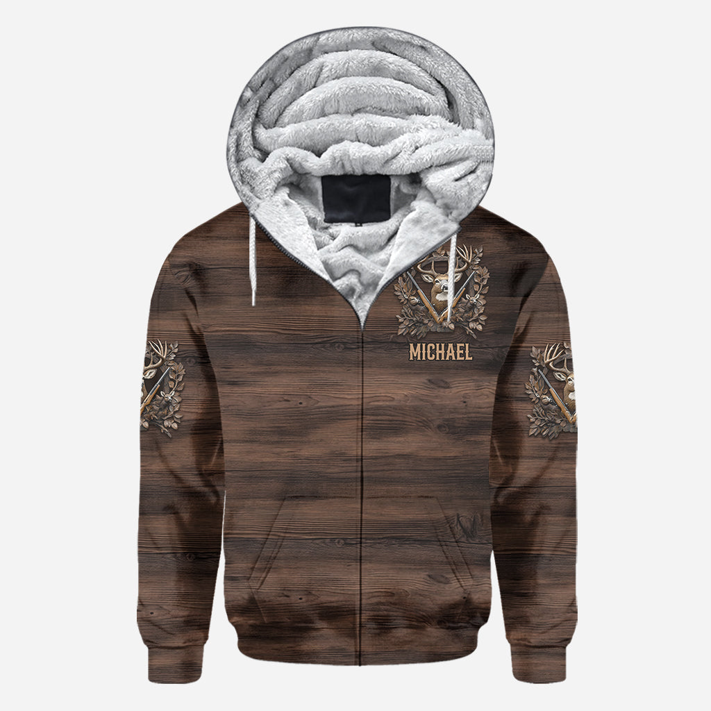 Kein Prahlen bis zum Tod - Personalisiertes Jagd-Allover-Shirt