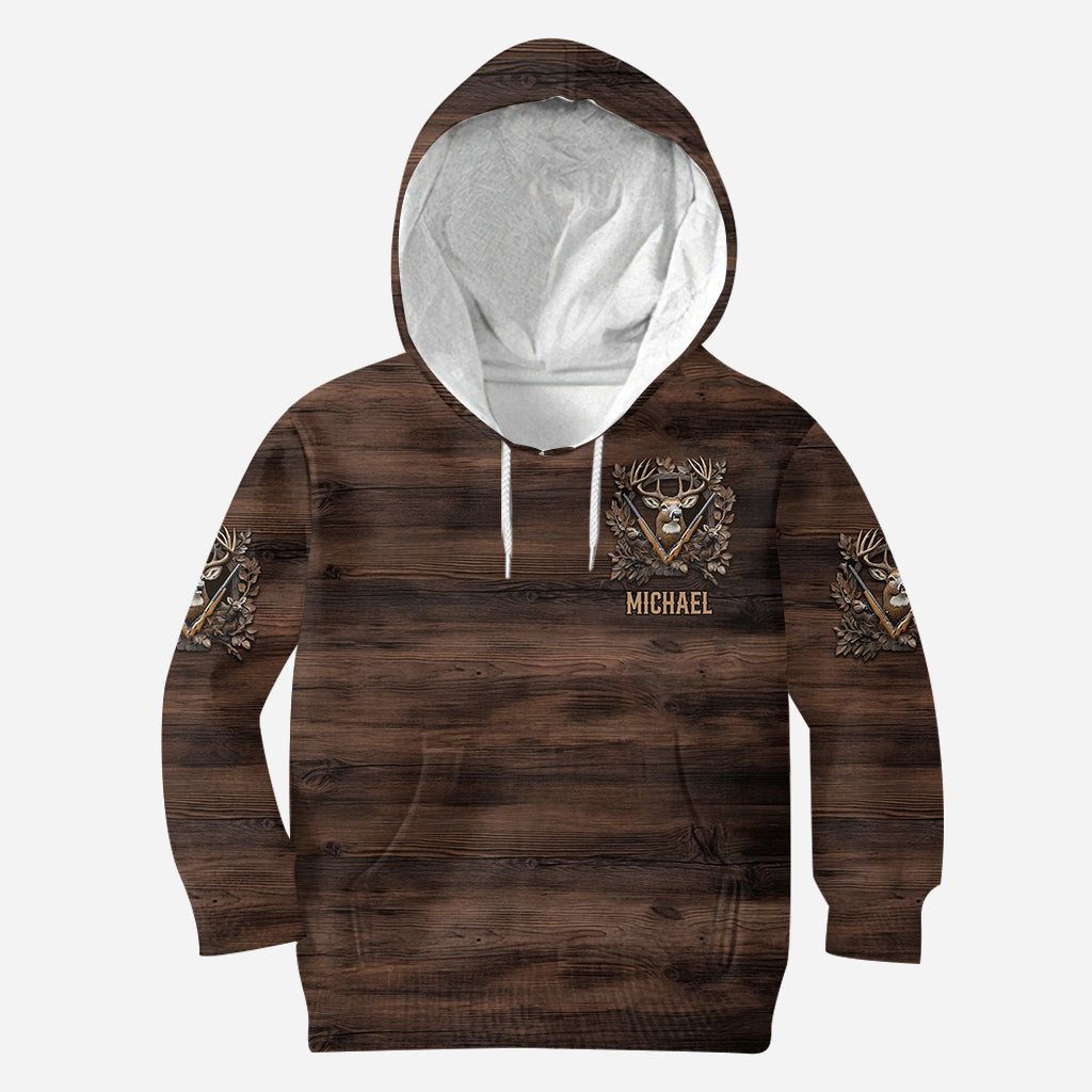 Kein Prahlen bis zum Tod - Personalisiertes Jagd-Allover-Shirt