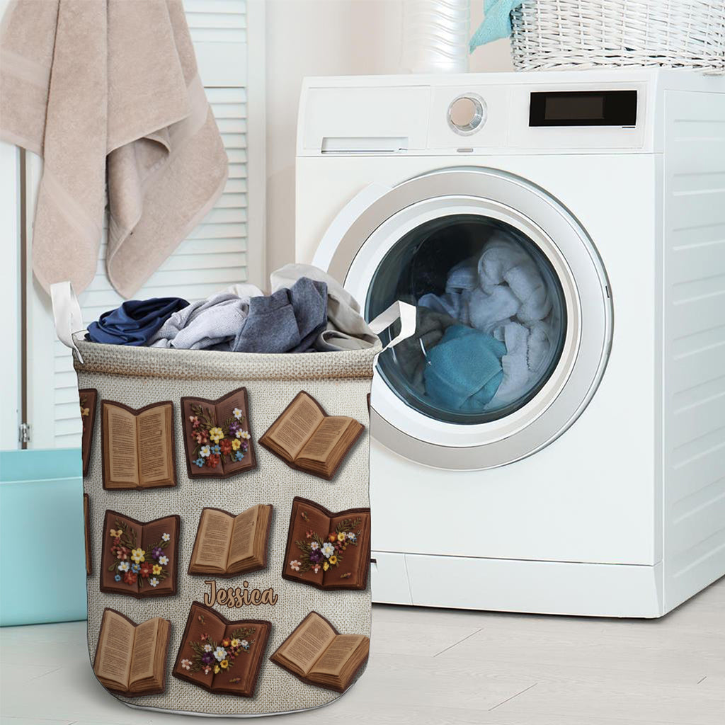 Aufbewahrungskorb für Bücherliebhaber – Personalisierter Bücheraufbewahrungskorb