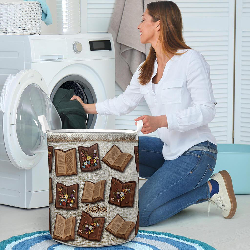 Aufbewahrungskorb für Bücherliebhaber – Personalisierter Bücheraufbewahrungskorb