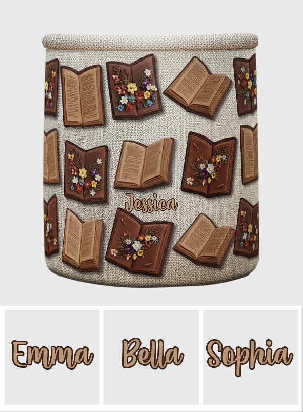 Aufbewahrungskorb für Bücherliebhaber – Personalisierter Bücheraufbewahrungskorb