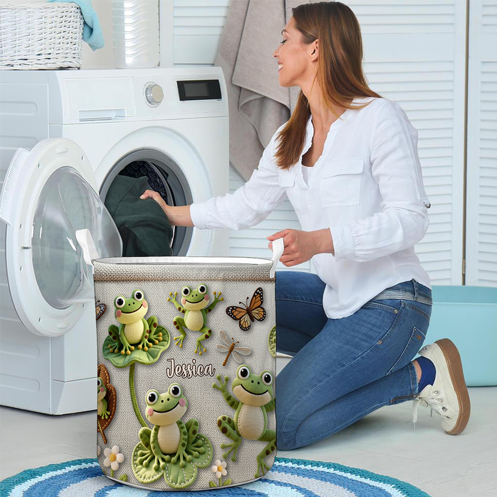 Love Frog – Personalisierter Frosch-Aufbewahrungskorb