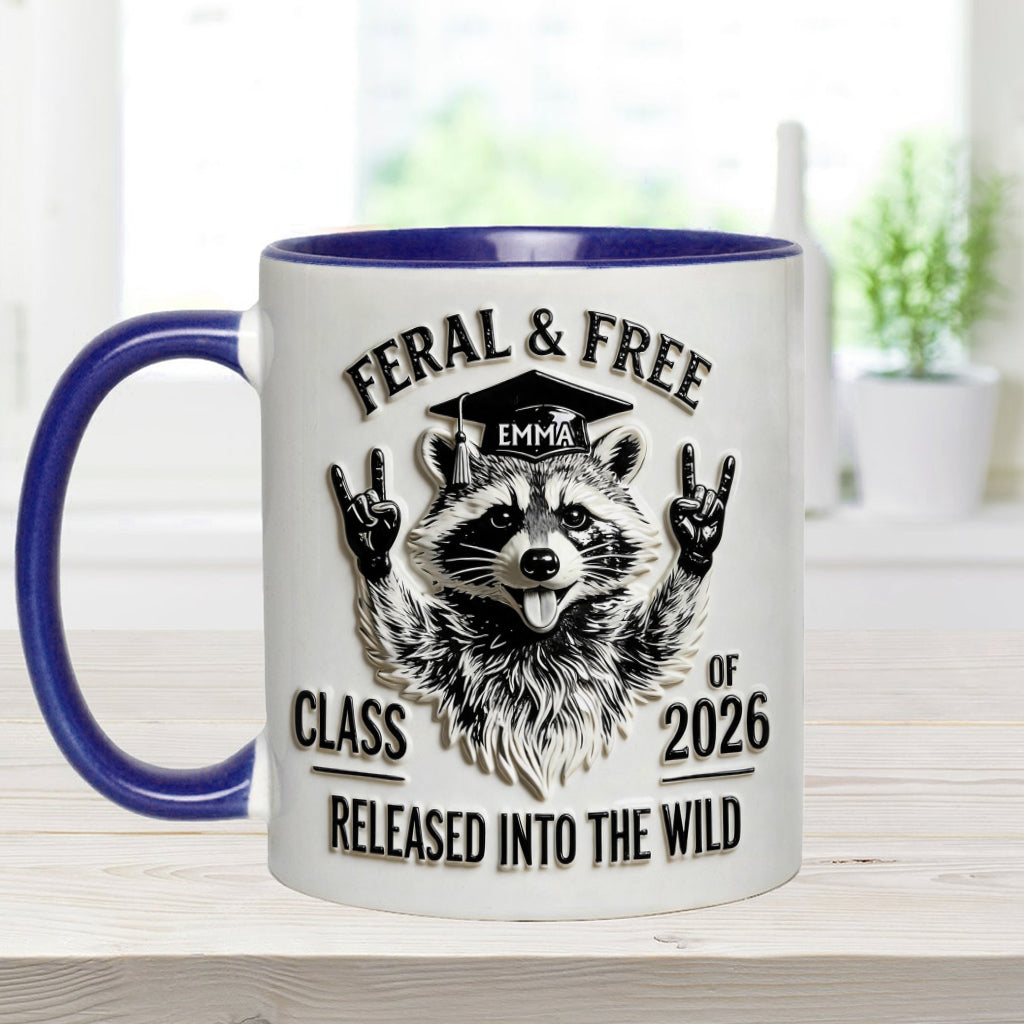 Lustige Abschlussgeschenke - Personalisierte Abschluss-Tasse