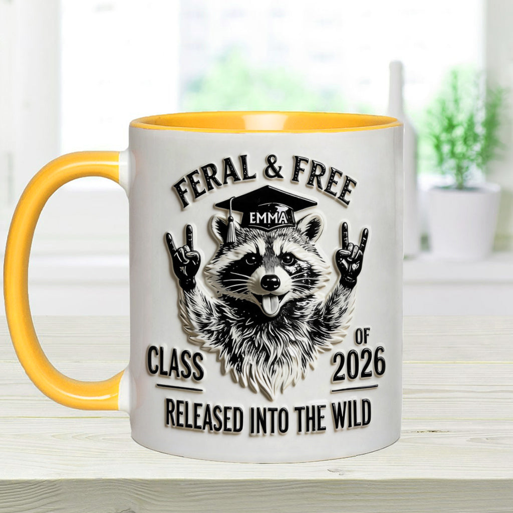 Lustige Abschlussgeschenke - Personalisierte Abschluss-Tasse