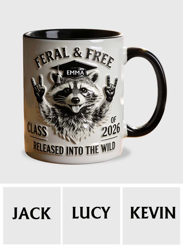 Lustige Abschlussgeschenke - Personalisierte Abschluss-Tasse