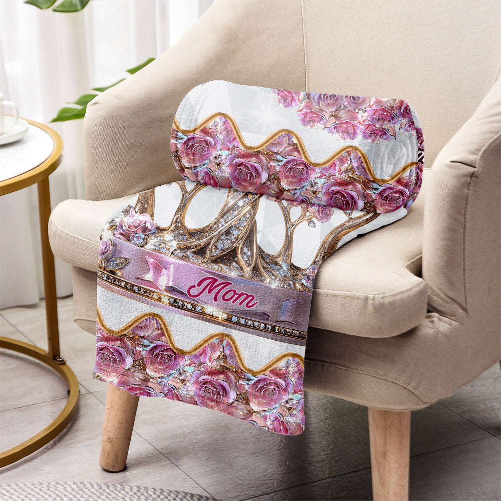 Die Liebe zwischen Mutter und Kindern – Personalisierte Mutterdecke