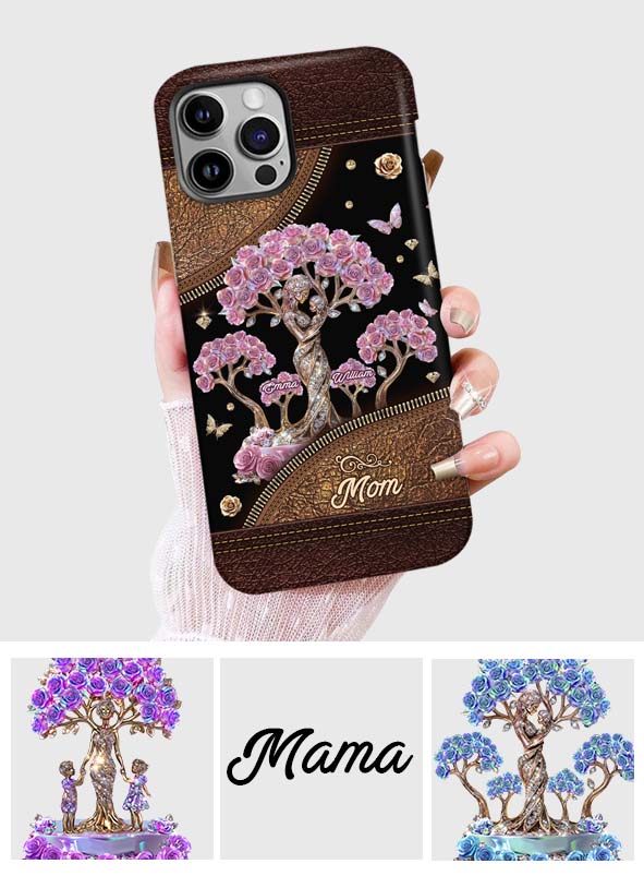 Die Liebe zwischen Mutter und ihren Kindern – Personalisierte Handyhülle mit Muttermotiv