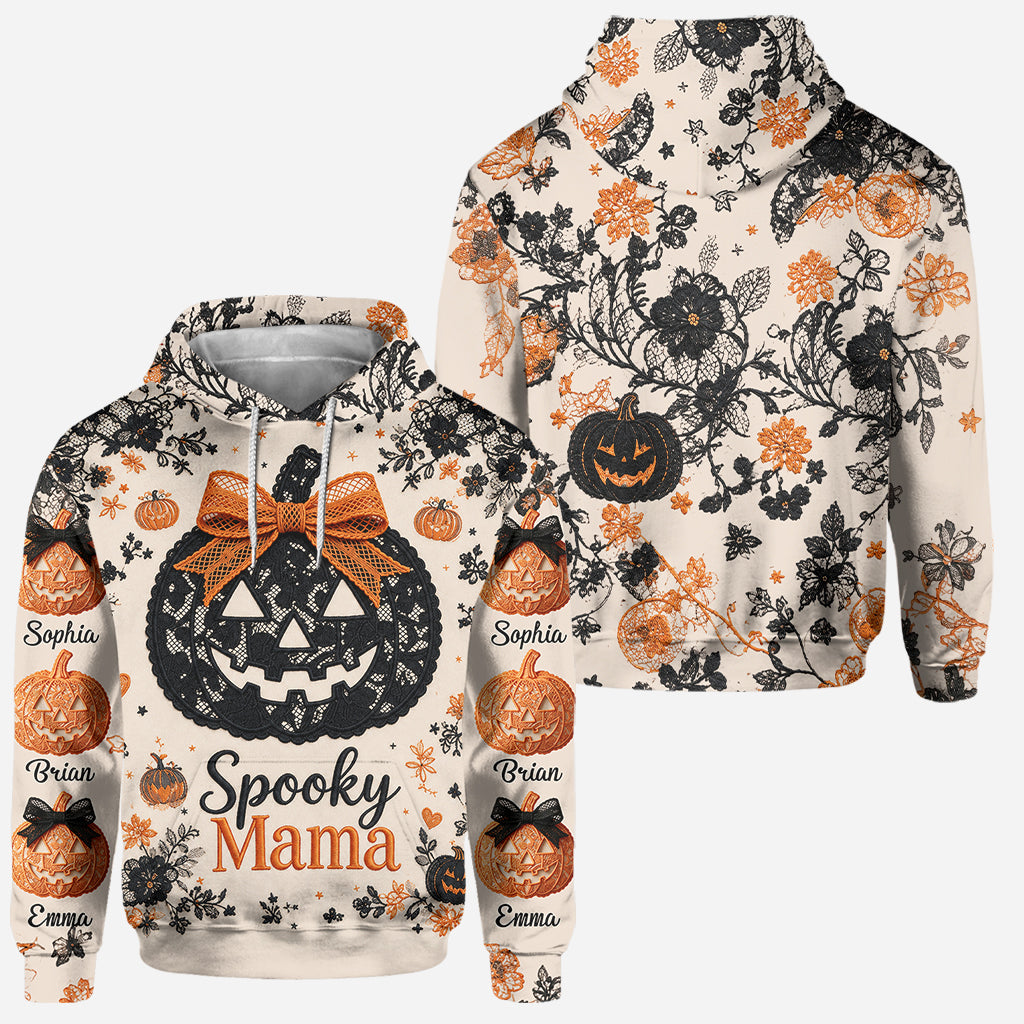 Spooky Mama - Personalized Mother Hoodie and Leggings