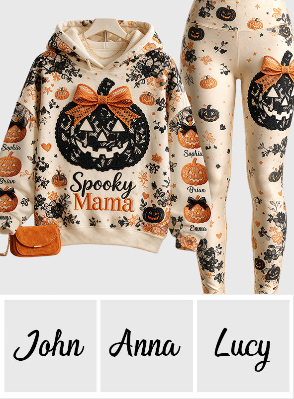 Spooky Mama - Personalized Mother Hoodie and Leggings