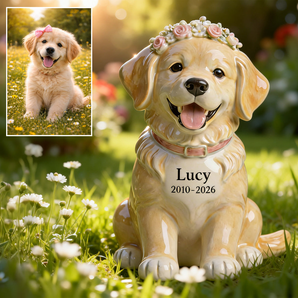 Gartenschild zum Gedenken an einen Freund – Personalisiertes Acryl-Gartenschild für Hunde / Acryl-Plakette