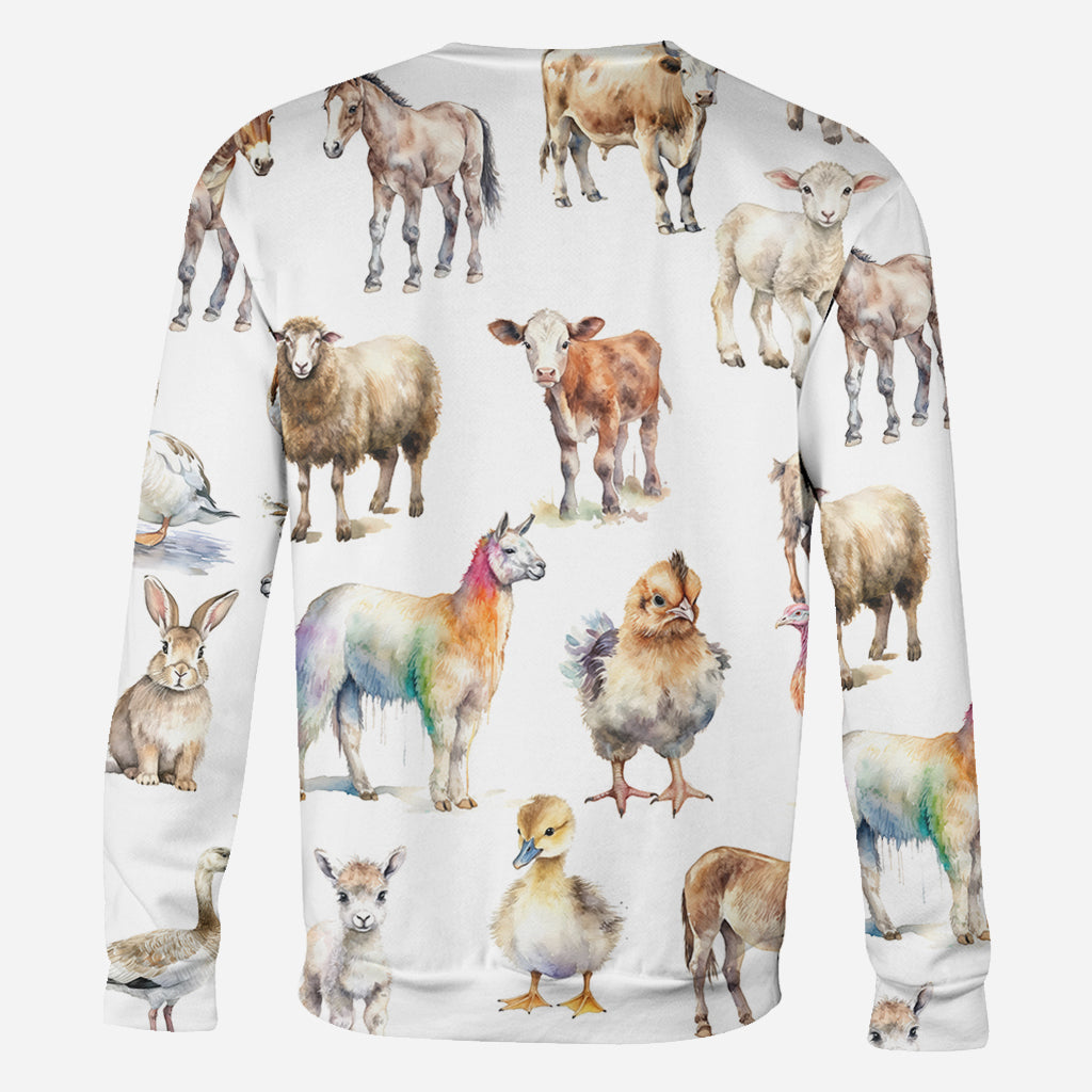 Das Leben auf dem Bauernhof ist besser – personalisiertes T-Shirt mit Bauernmotiv