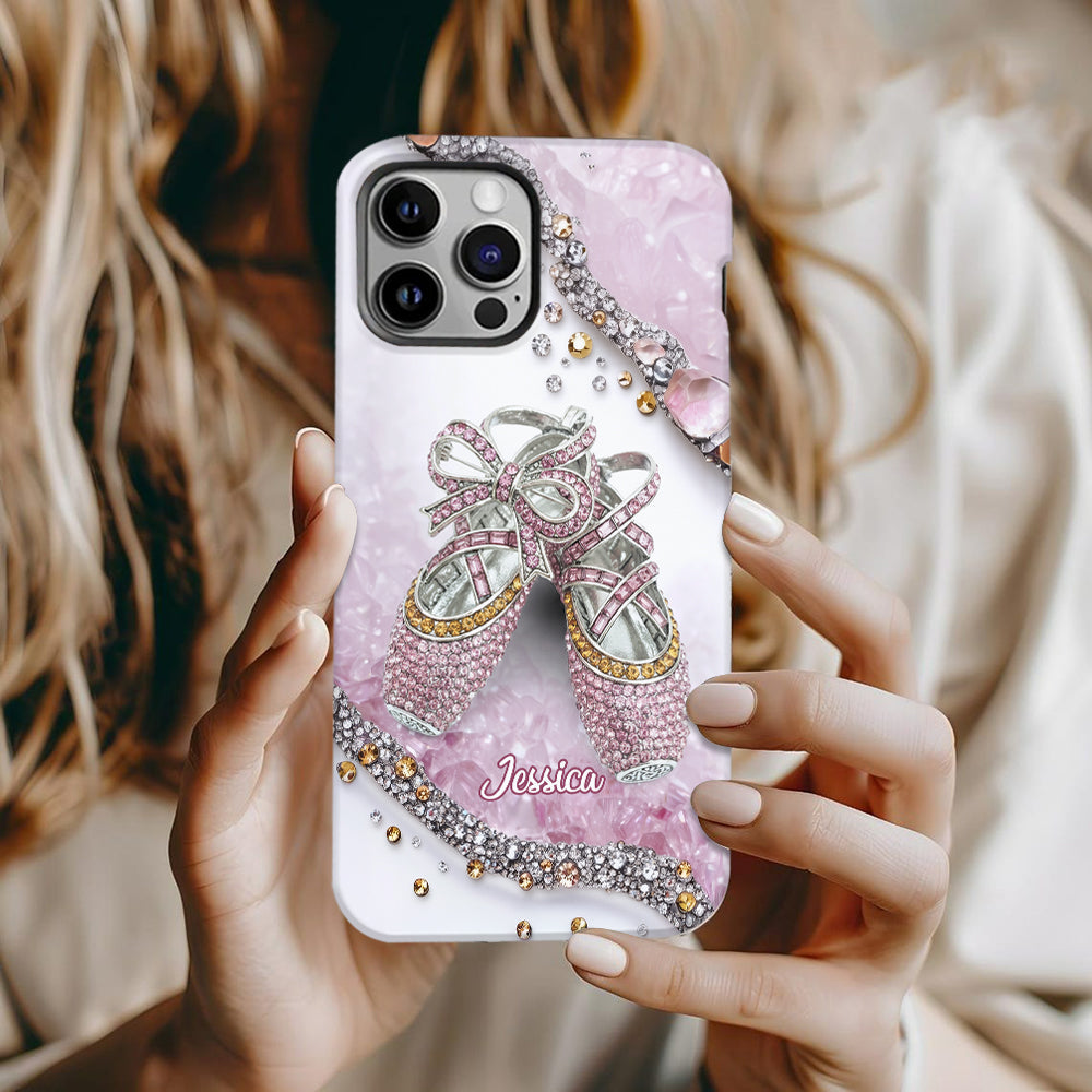 Cute Ballet Shoes - Personalized Ballet Full Print Phone Case
