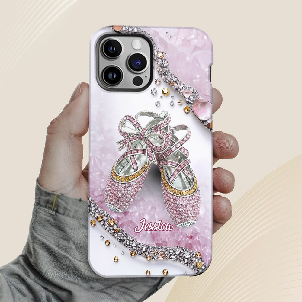 Cute Ballet Shoes - Personalized Ballet Full Print Phone Case