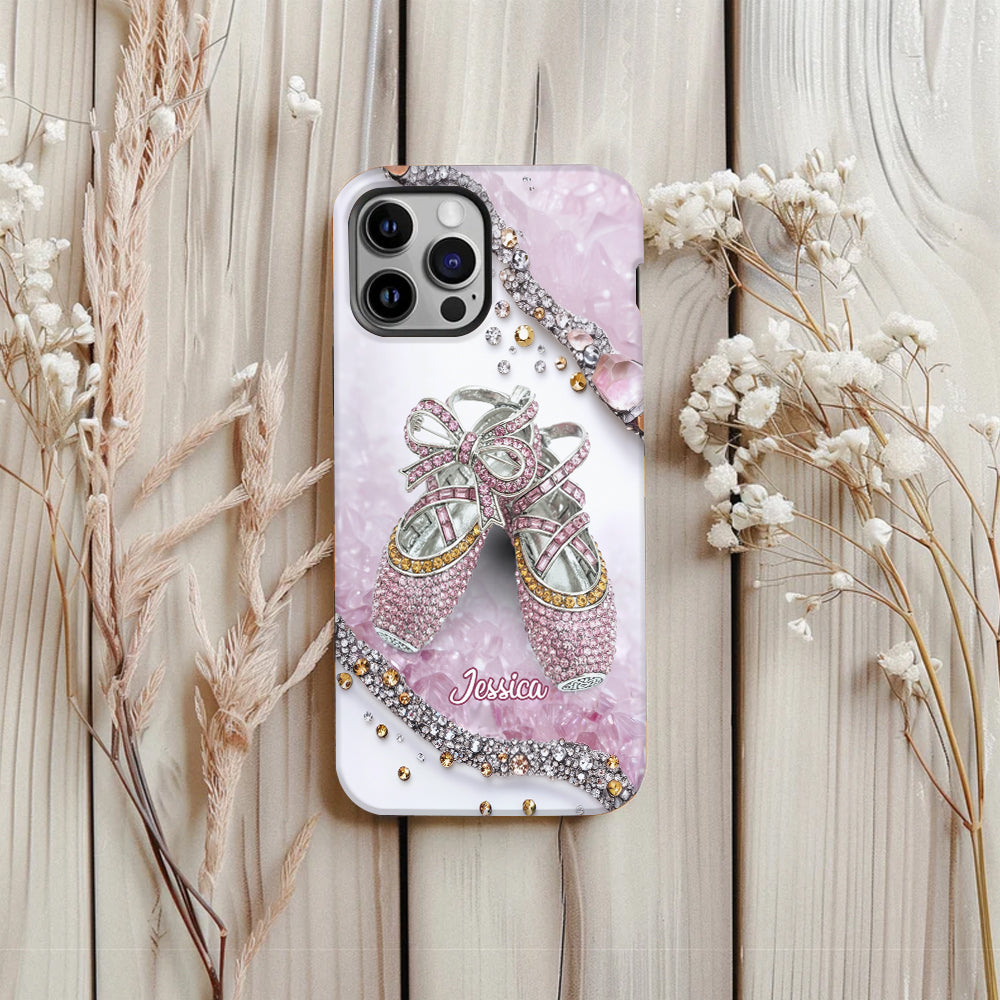Cute Ballet Shoes - Personalized Ballet Full Print Phone Case