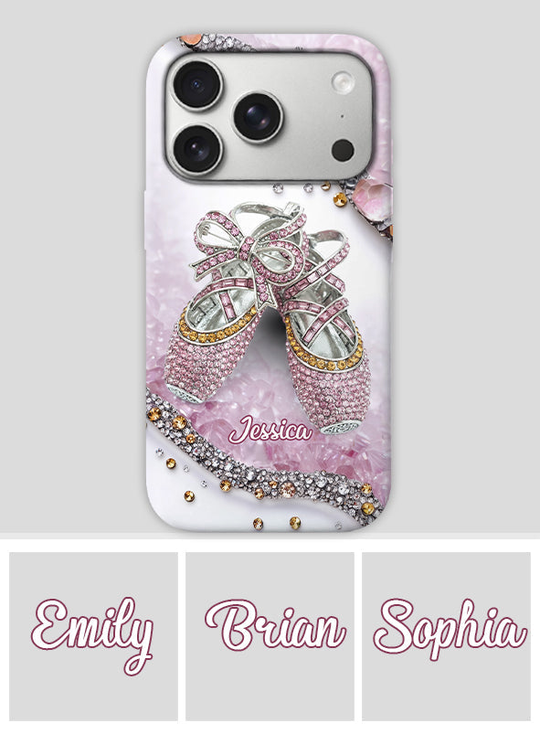 Cute Ballet Shoes - Personalized Ballet Full Print Phone Case