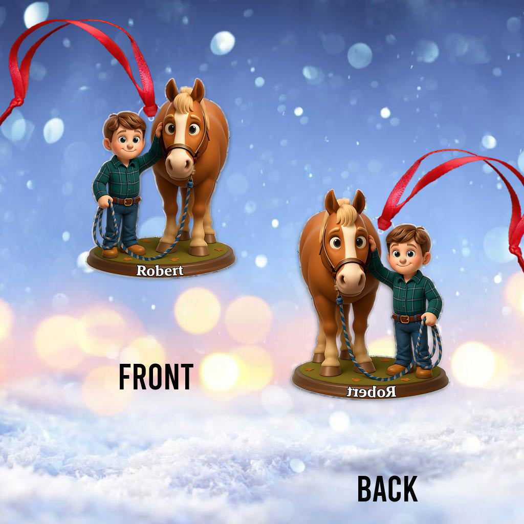 Liebespferd – Personalisierter Pferdeanhänger