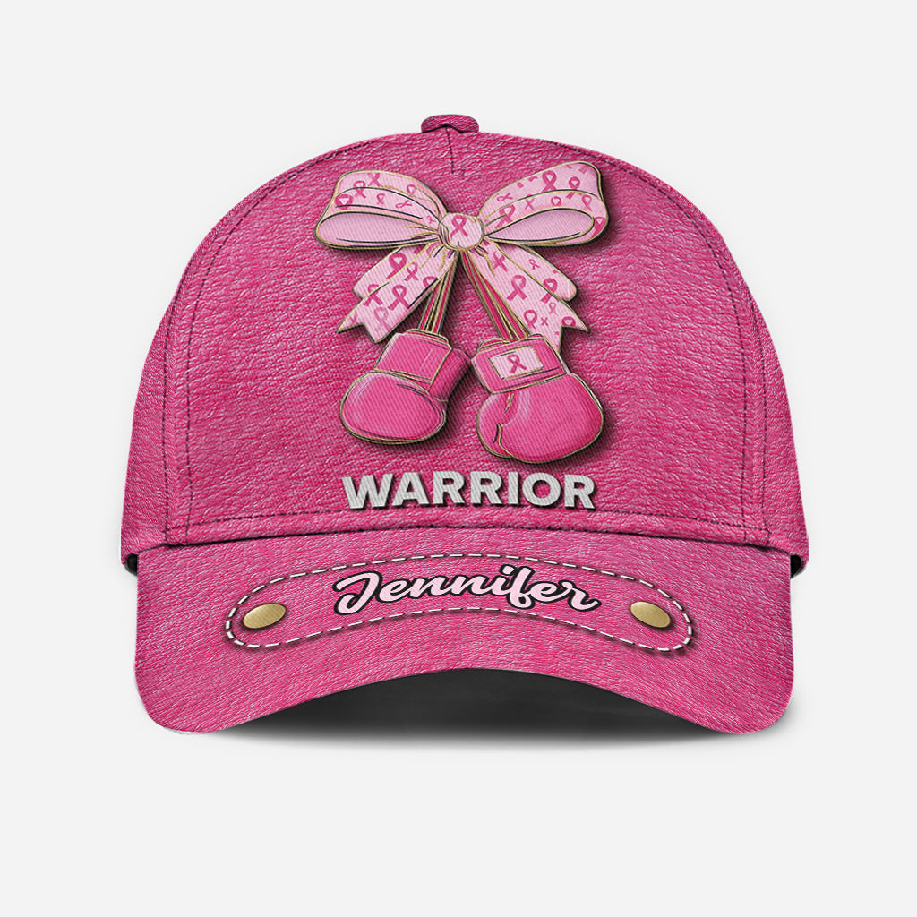 Warrior - Personalized Breast Cancer Awareness Classic Cap