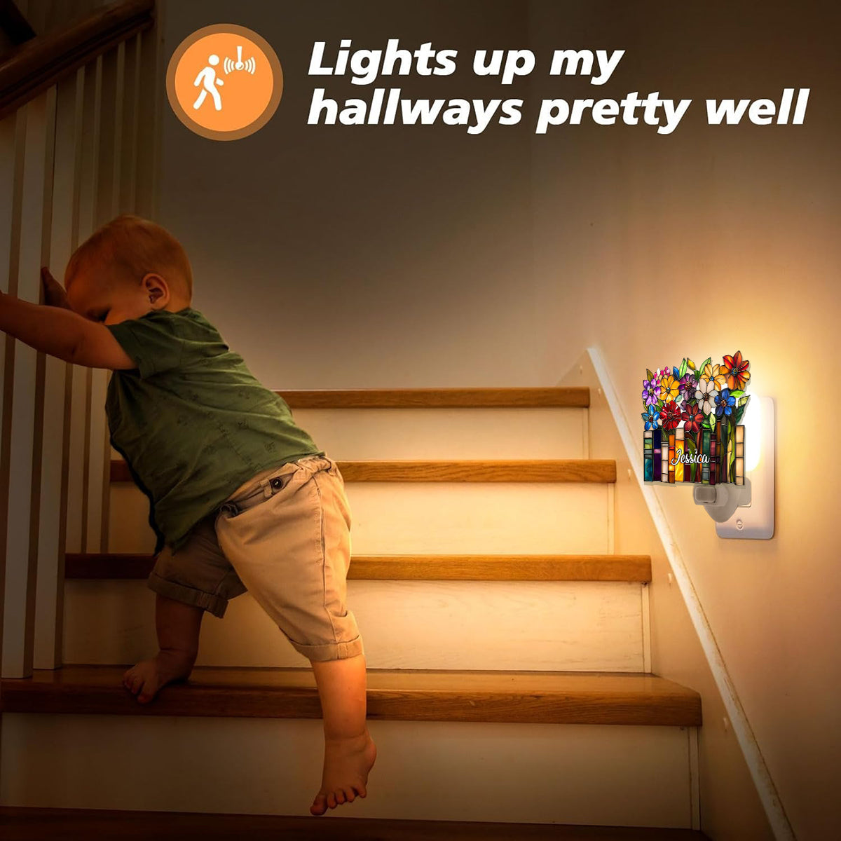 Book Lovers - Personalized Book Acrylic Plug-In Night Light