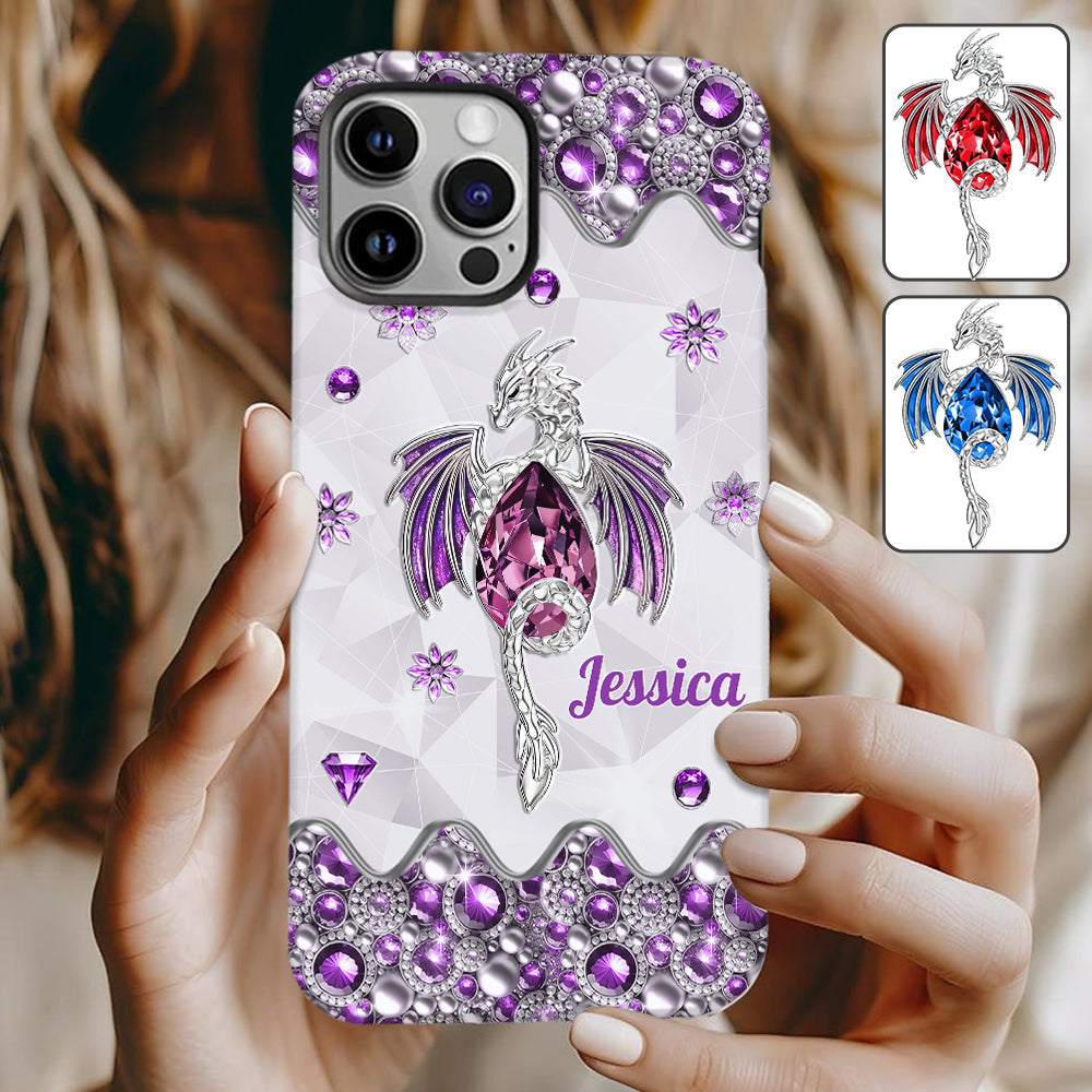 Love Dragons - Personalized Dragon Full Print Phone Case