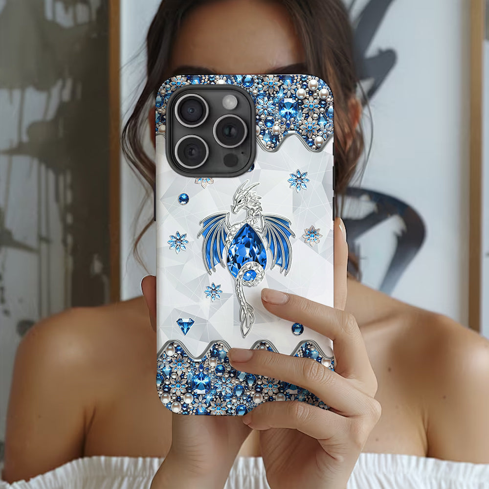 Love Dragons - Personalized Dragon Full Print Phone Case