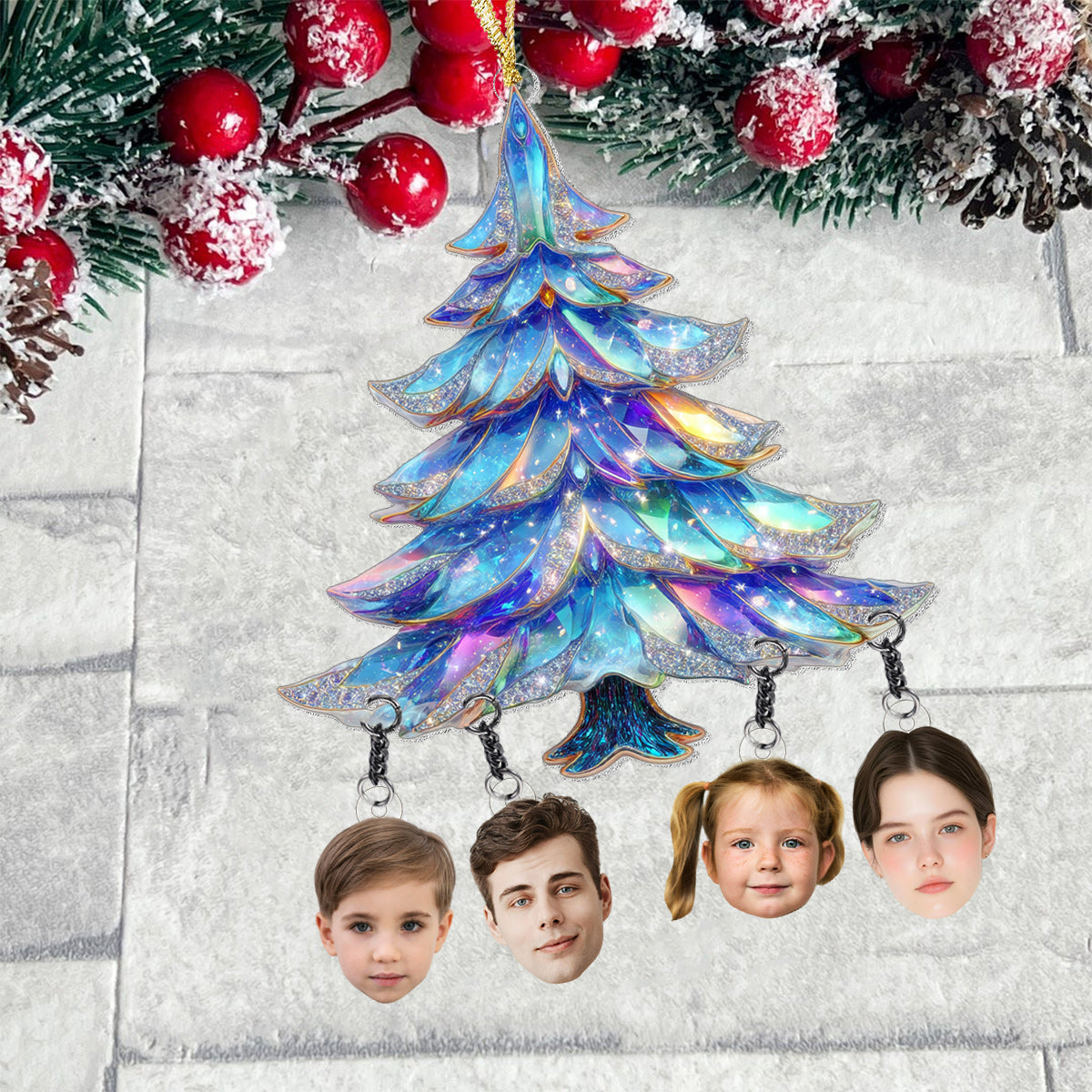 Unsere Familie – Personalisierter Familienschmuck mit Anhänger