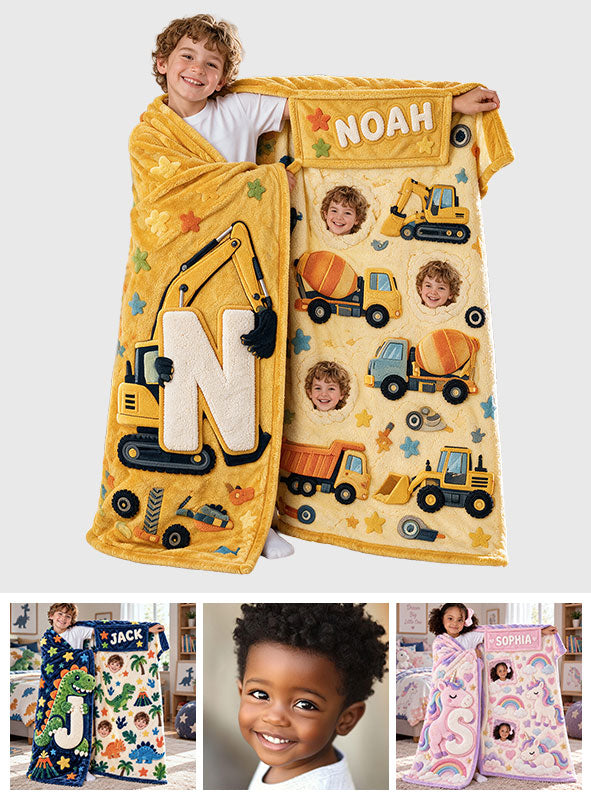 Kid's Dream - Personalized Kid Wearable Blanket
