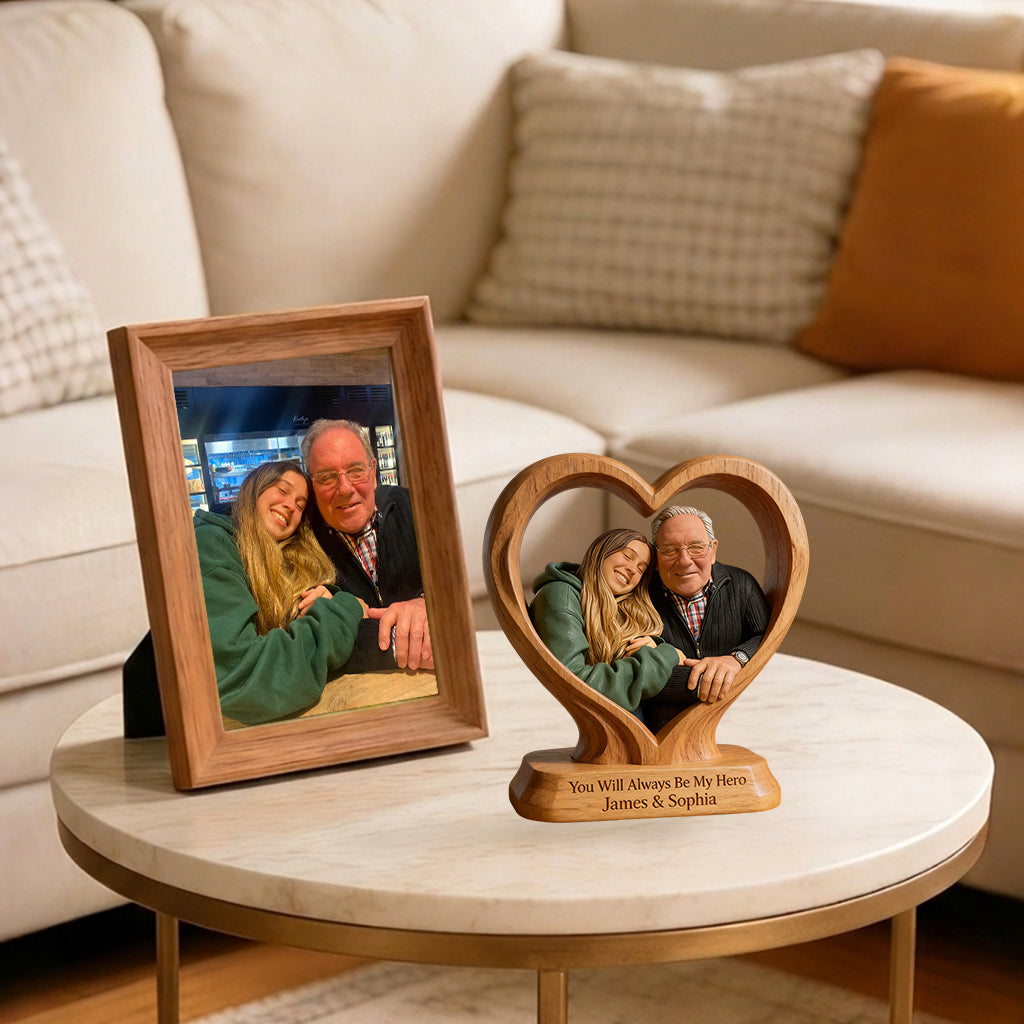 Du bist der beste Papa - Personalisierte Vater Premium 3D Figur