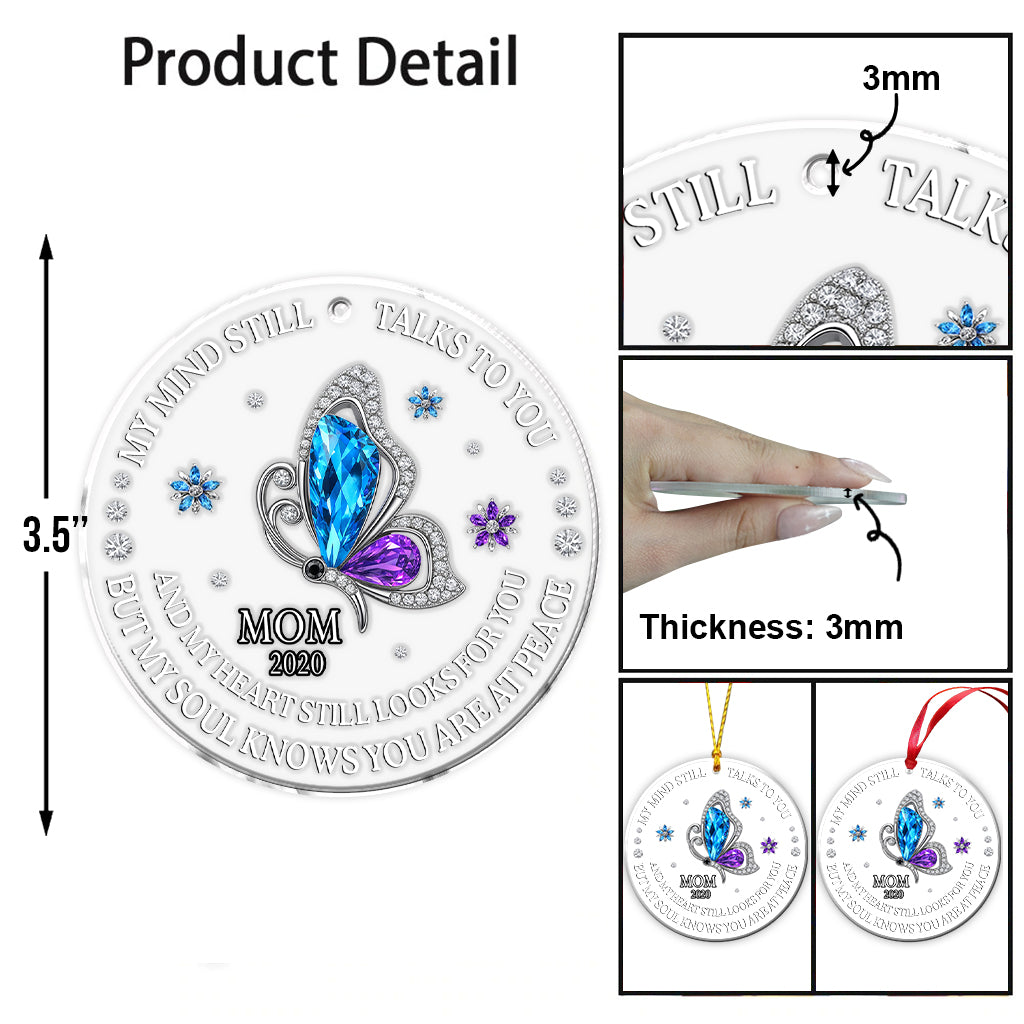 Meine Seele weiß, dass du in Frieden ruhst – Personalisierter Gedenkschmuck