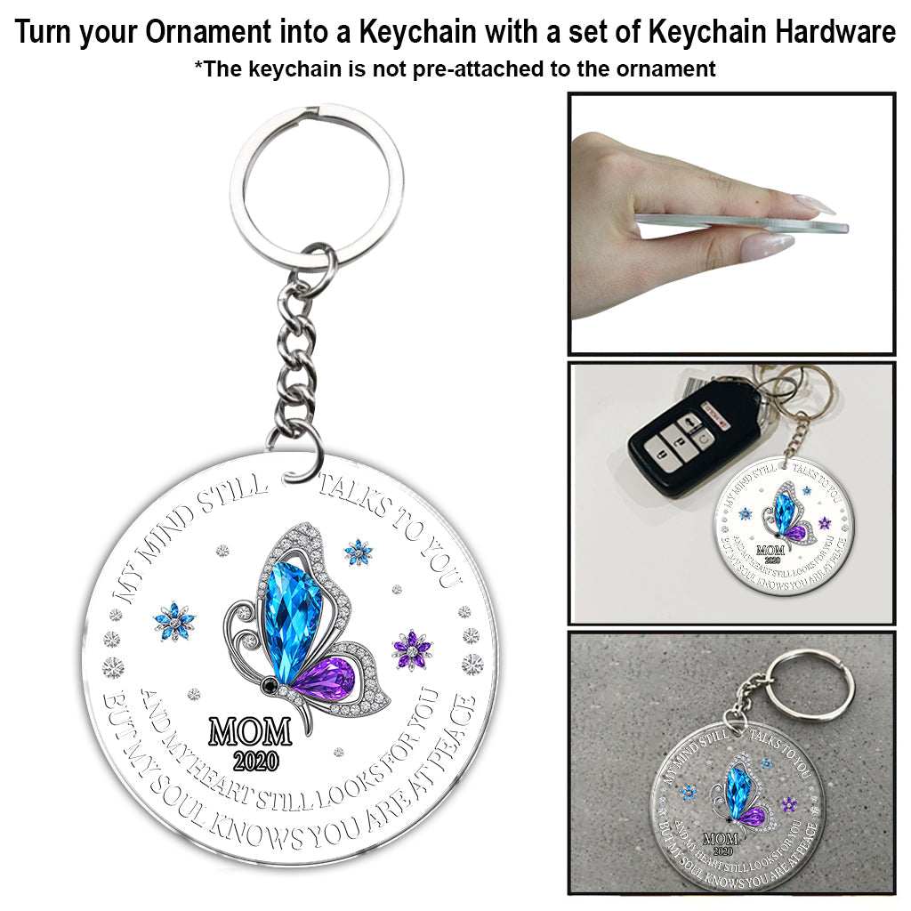 Meine Seele weiß, dass du in Frieden ruhst – Personalisierter Gedenkschmuck