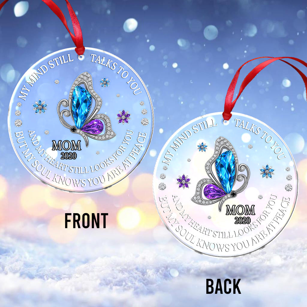 Meine Seele weiß, dass du in Frieden ruhst – Personalisierter Gedenkschmuck