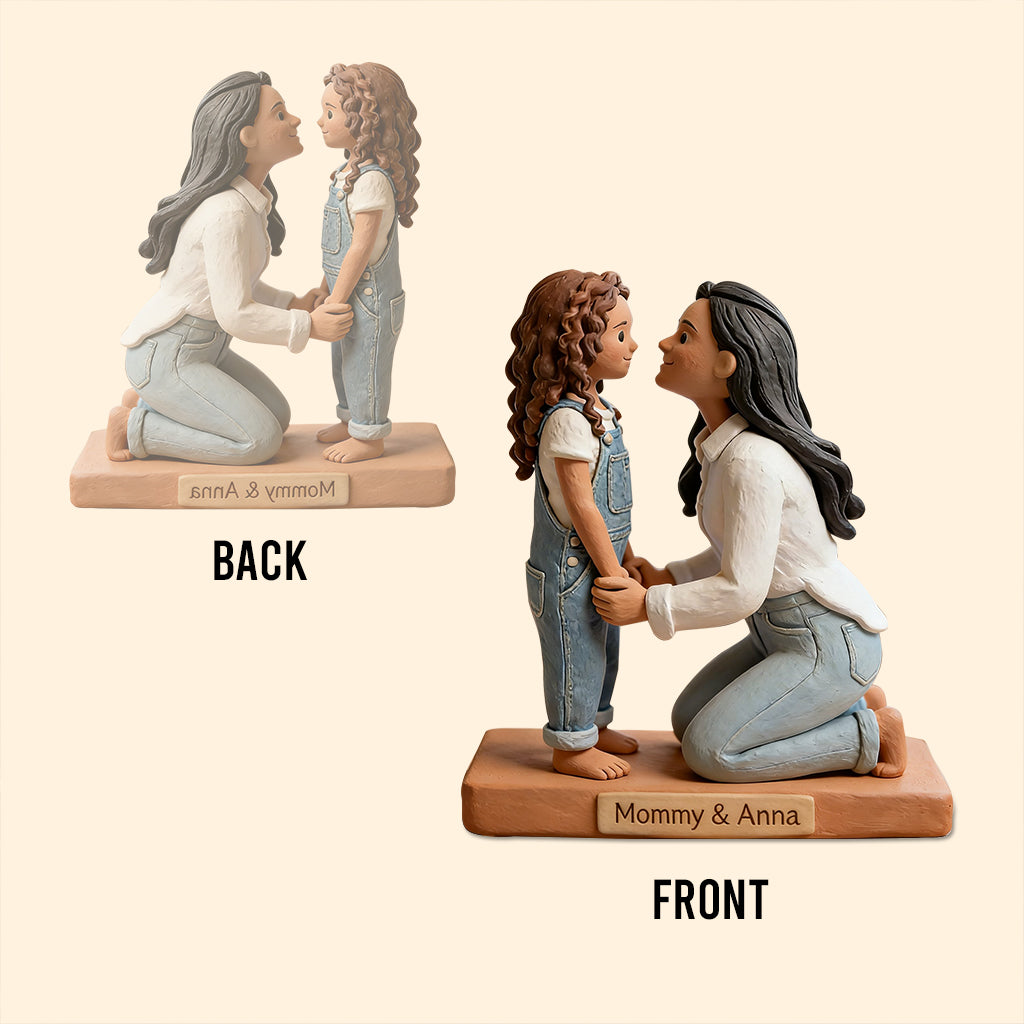 Das perfekte Geschenk für Mama – personalisierte Acrylplakette in individueller Form