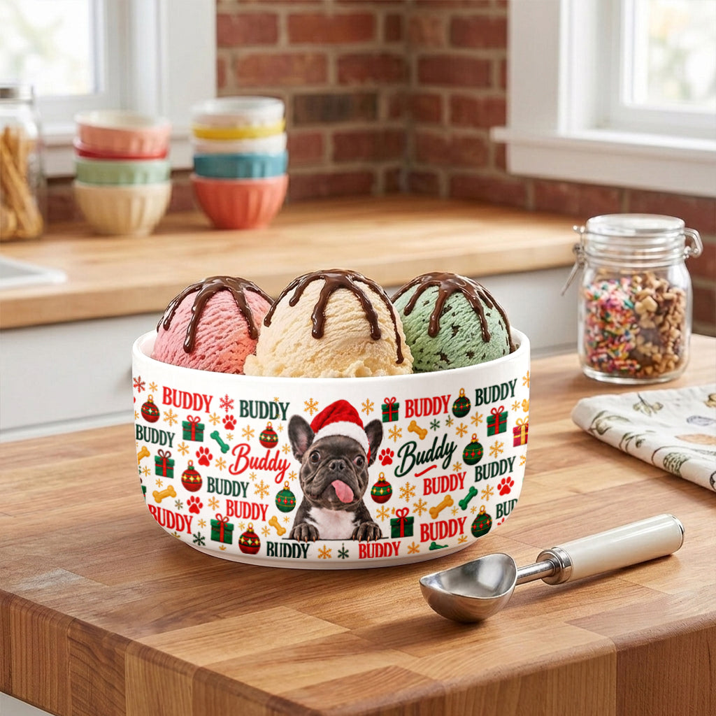 Santas Lieblingsschlawiner - Personalisierte Hundetasse aus Keramik