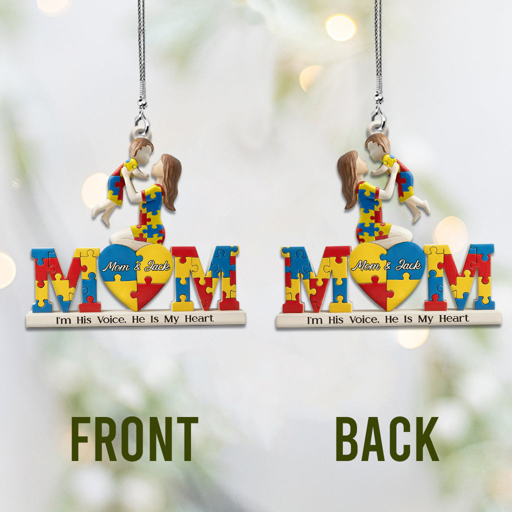 Ich bin seine Stimme – Personalisierter Autoanhänger zur Sensibilisierung für Autismus