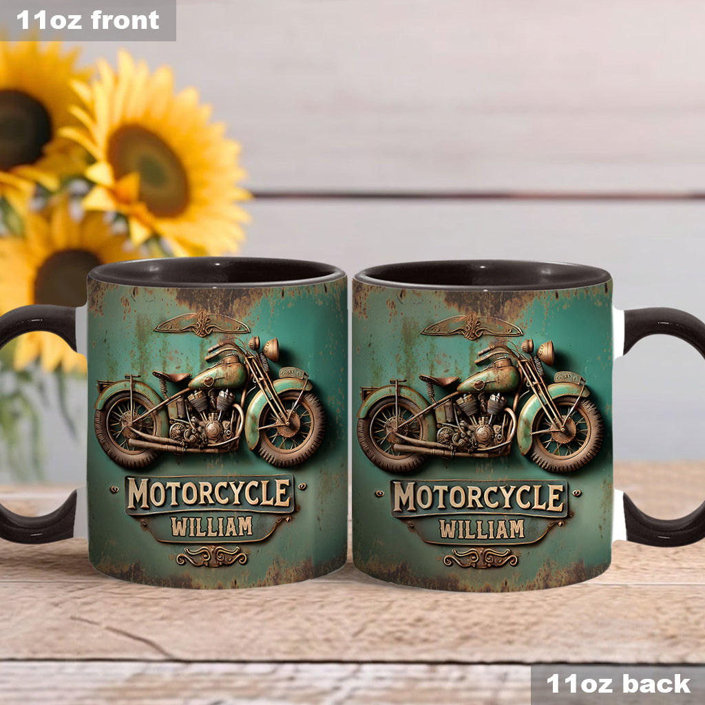 Motorcycle Lover - Personalized Biker Accent Mug