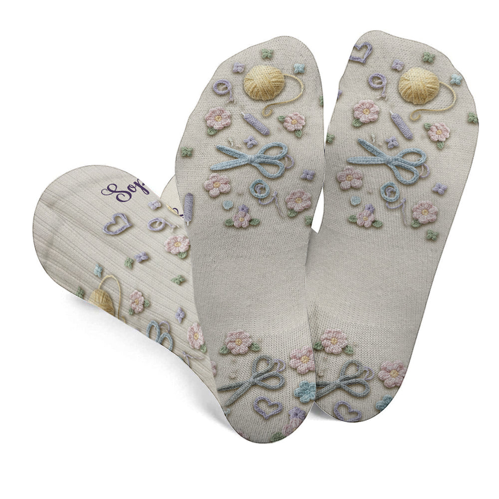 Häkelbegeistert – Personalisierte Häkelsocken