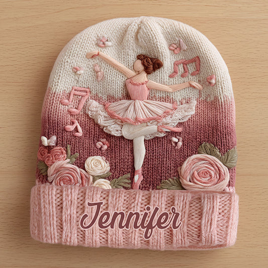 Ballet Is My Love - Personalized Ballet Beanie Hat