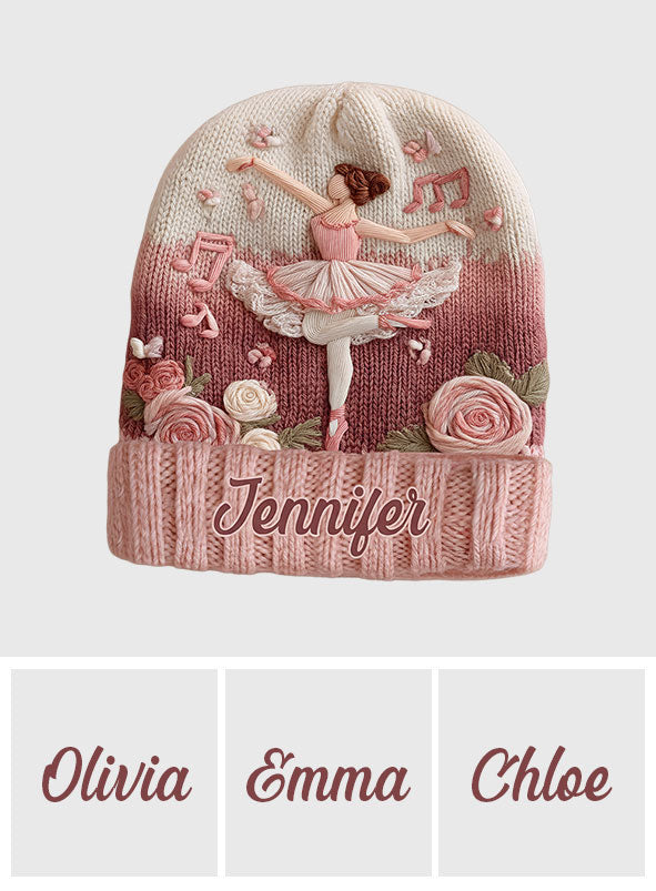 Ballet Is My Love - Personalized Ballet Beanie Hat