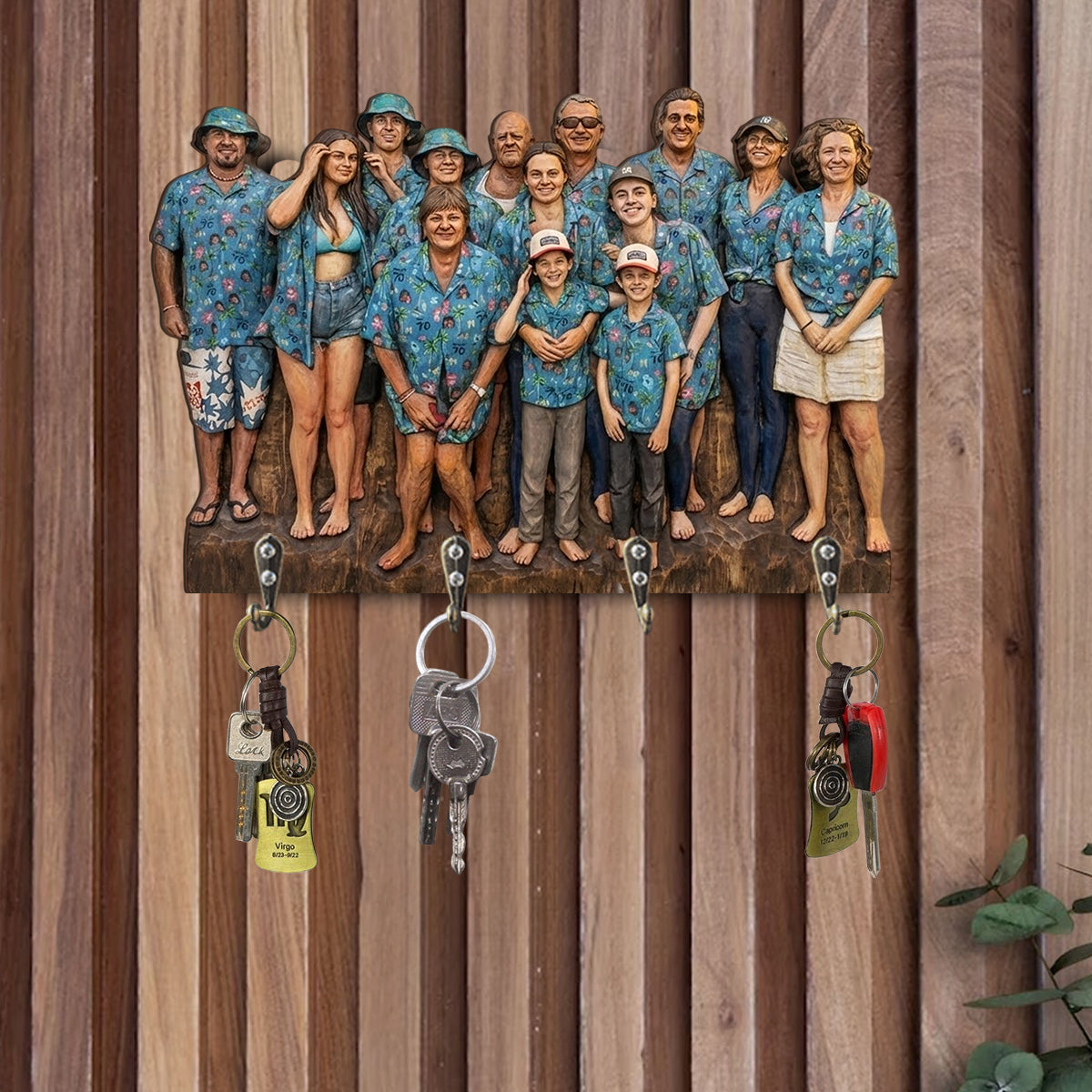 Individuell gestaltbares Hängeregal nach Foto – für die ganze Familie