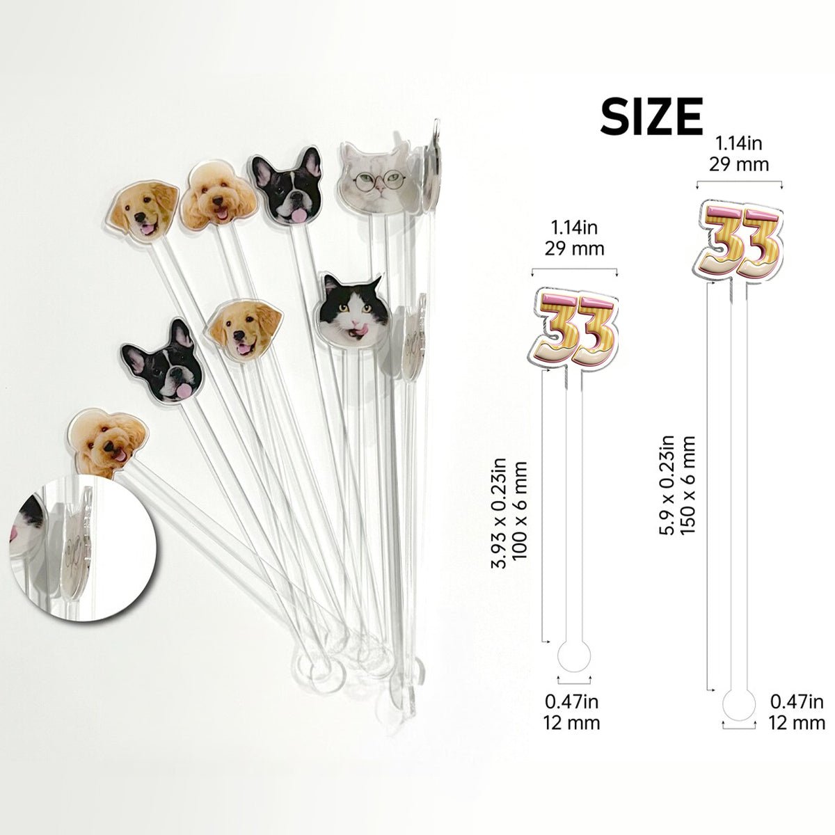 Ich habe 67 + 33 Schultage überlebt – personalisiertes Lehrer-Set mit Akzentbecher und Acryl-Rührstäbchen