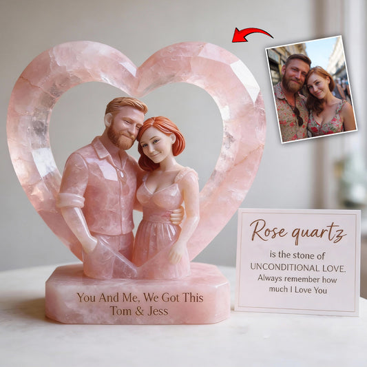 We Got This, Photo Personalized - Personalized Couple Custom Shaped Acrylic Plaque