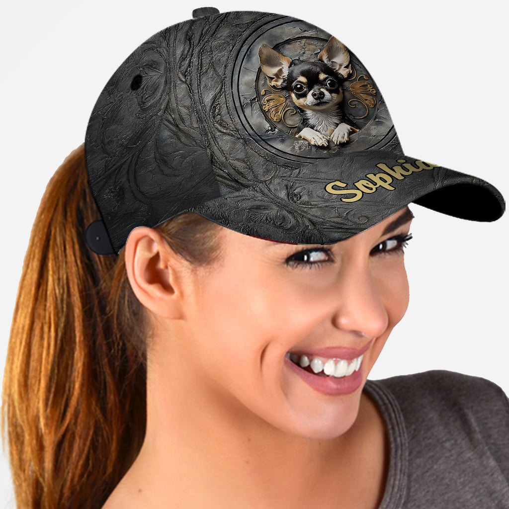 Adorable Chihuahua - Personalized Dog Classic Cap