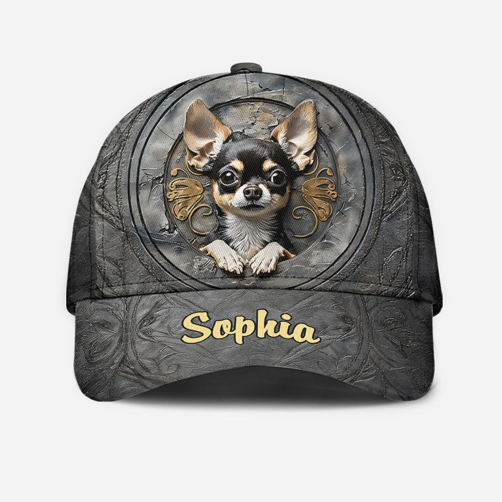Adorable Chihuahua - Personalized Dog Classic Cap